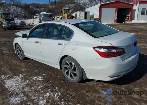 2016 Honda Accord Ex-L из США, поврежденный, VIN 1HGCR2F88GA001737